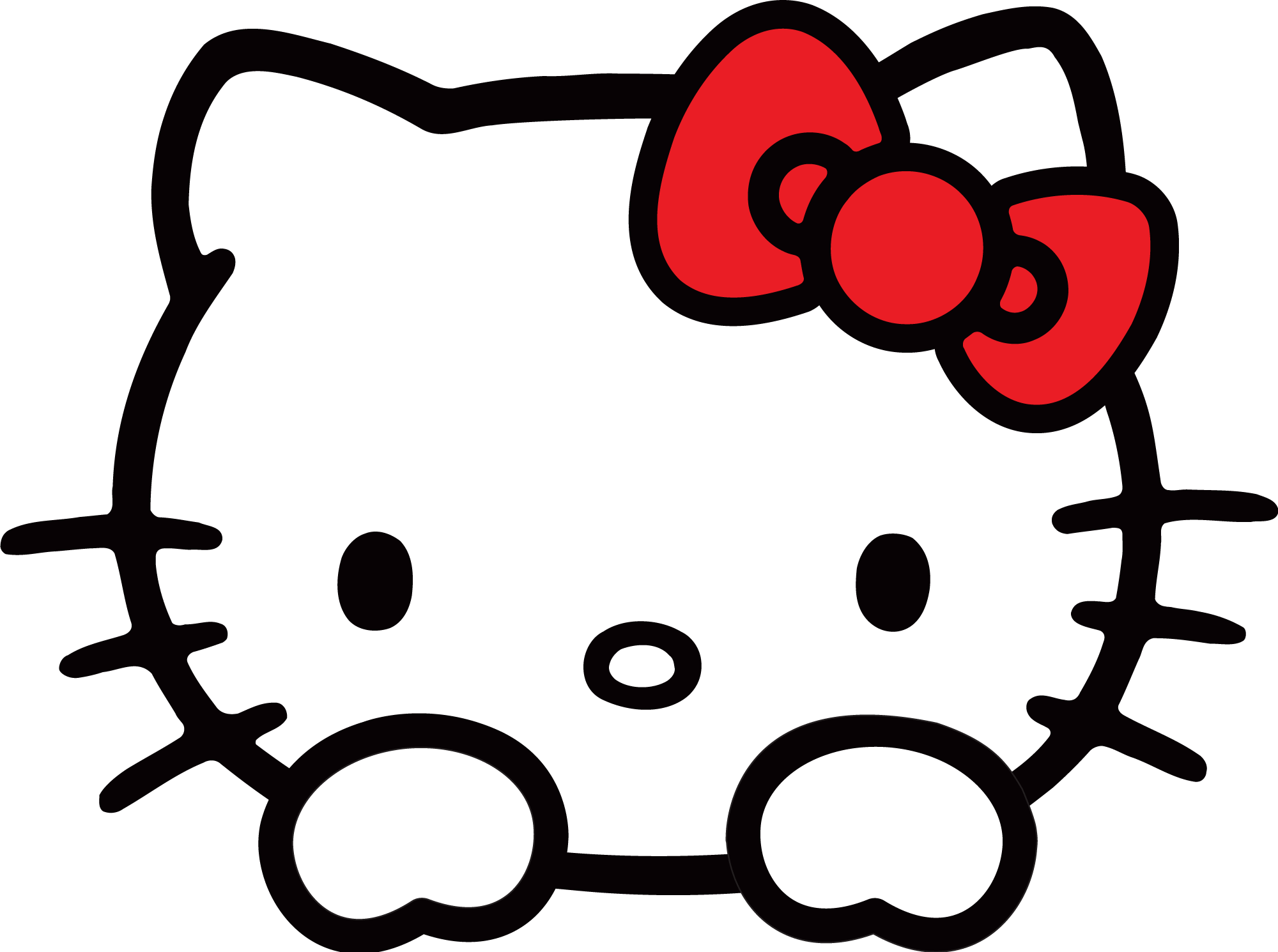 Hello Kitty PNG Head title=